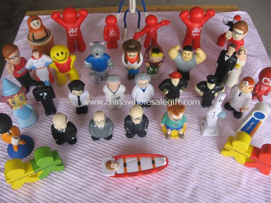 Stress ball cartoon characters