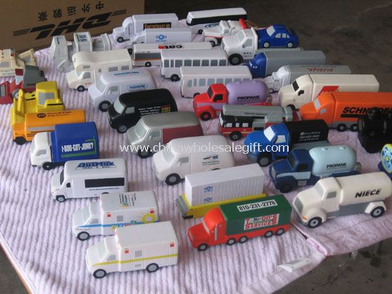 Truck shape stress balls