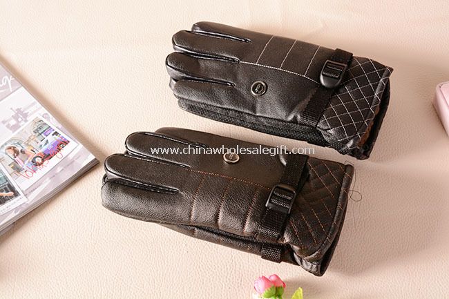 Mens PU Gloves