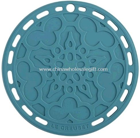 Flower shaped silicone cup coaster