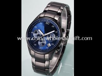 Black Business Steel Watch