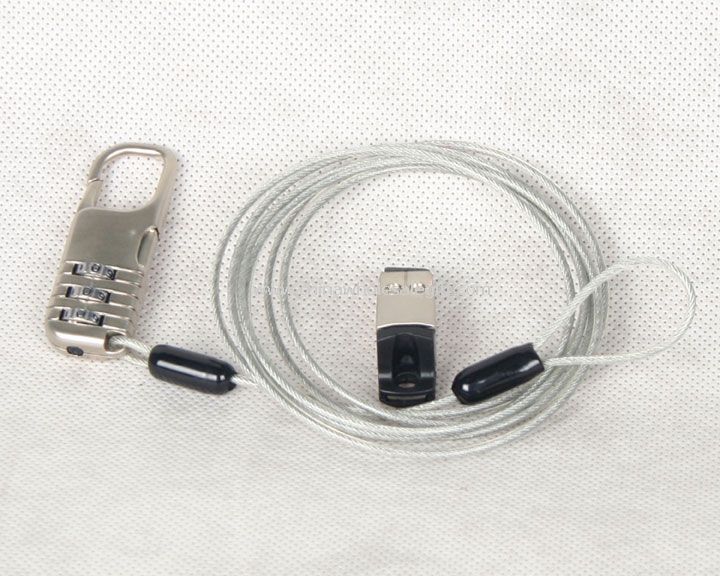 3-number digit laptop lock