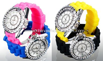 Diamonds Silicon Watch