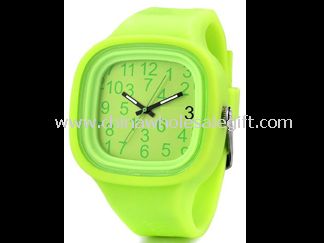 Square Jelly Silicon Watch
