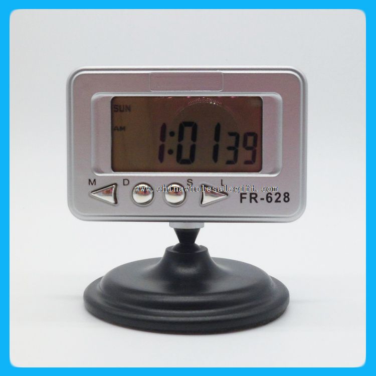 360 degrees of electronic alarm clock