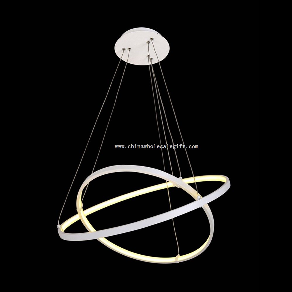 50W led 2 circle pendant light high