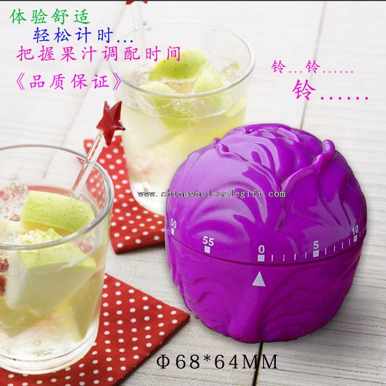 60 minute mechanical Vegetable kitchen countdown timer