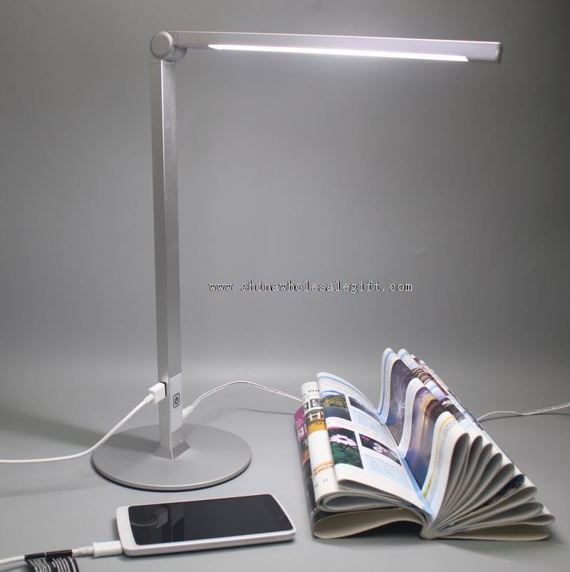 6W 72 LEDs USB port output LED touch switch reading lamp USB desk