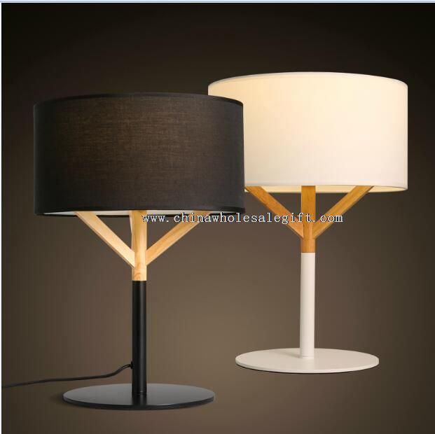 American country warm cloth table lamp
