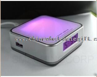 Clock USB Hub with 4 Ports