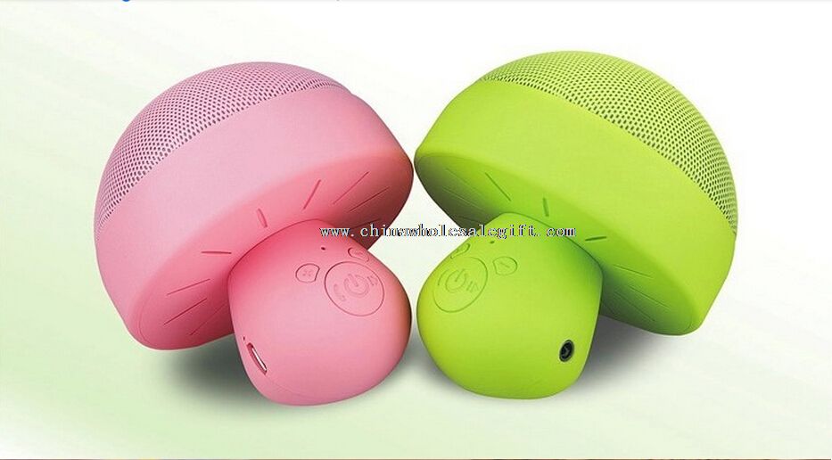 Cute Mushroom Speaker with LED Light