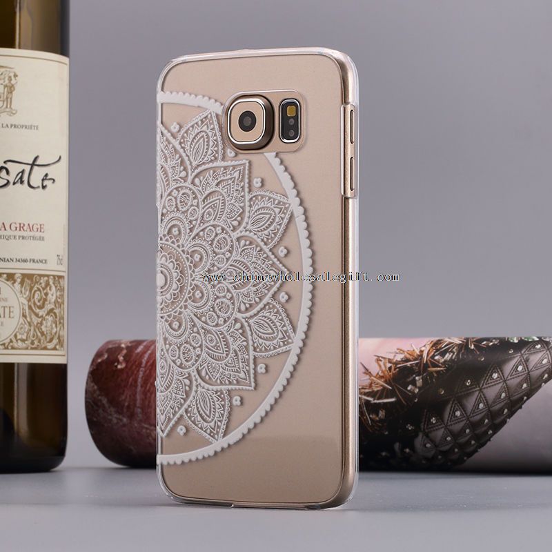 Flower Design Hard Back Phone Case Cover