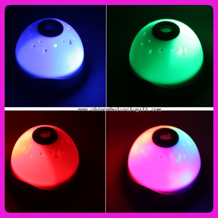 LED electric mini wall projection clock