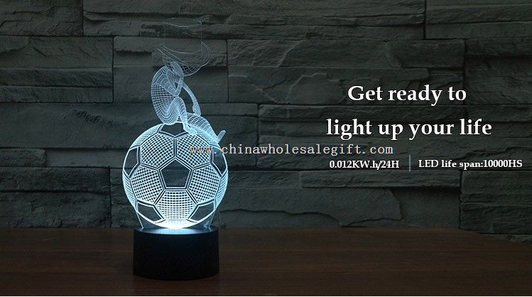 Led light coffee table