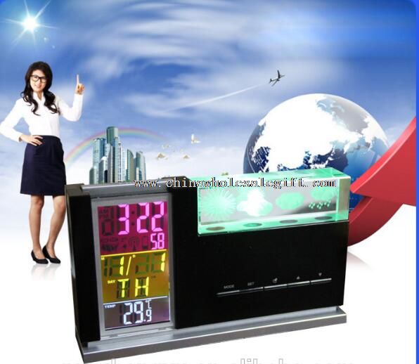 LED Weather Station Clock