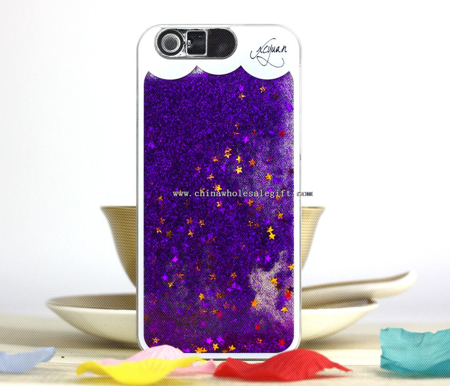 Liquid Glitter Bling Sand Star Quicksand Mobile Phone Cover
