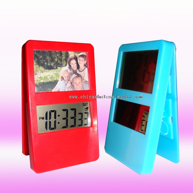 Mini alarm clip clock