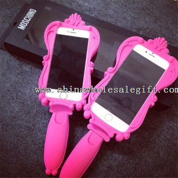 Mirror soft silicone phone case