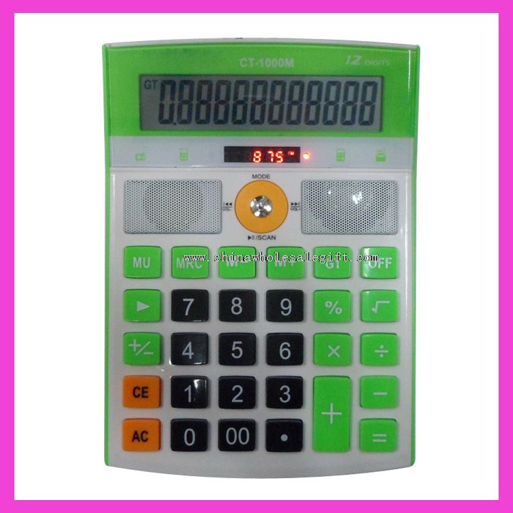 MP3 radio calculator