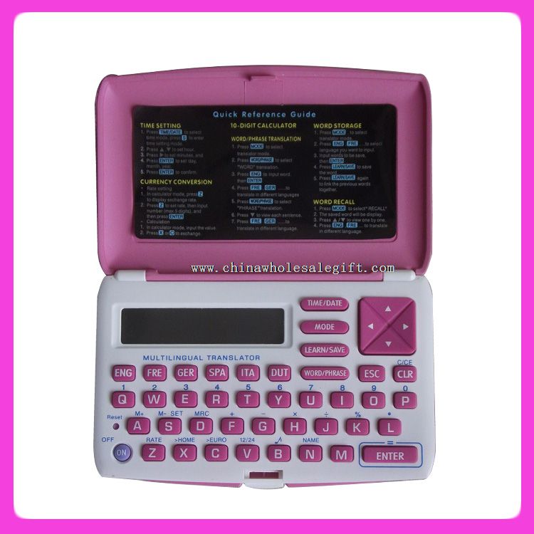 Multifunctional dictionary translator calculator