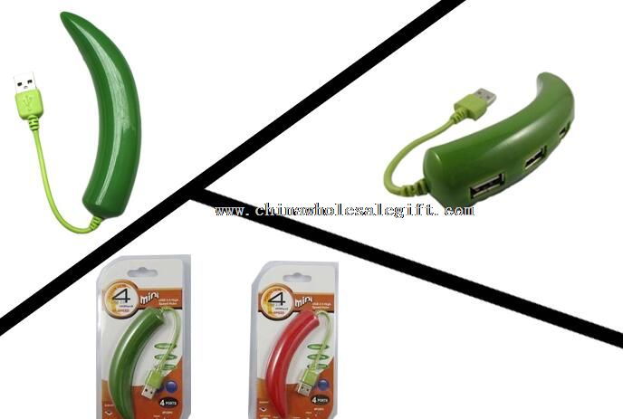 Paprika Shape USB Hub