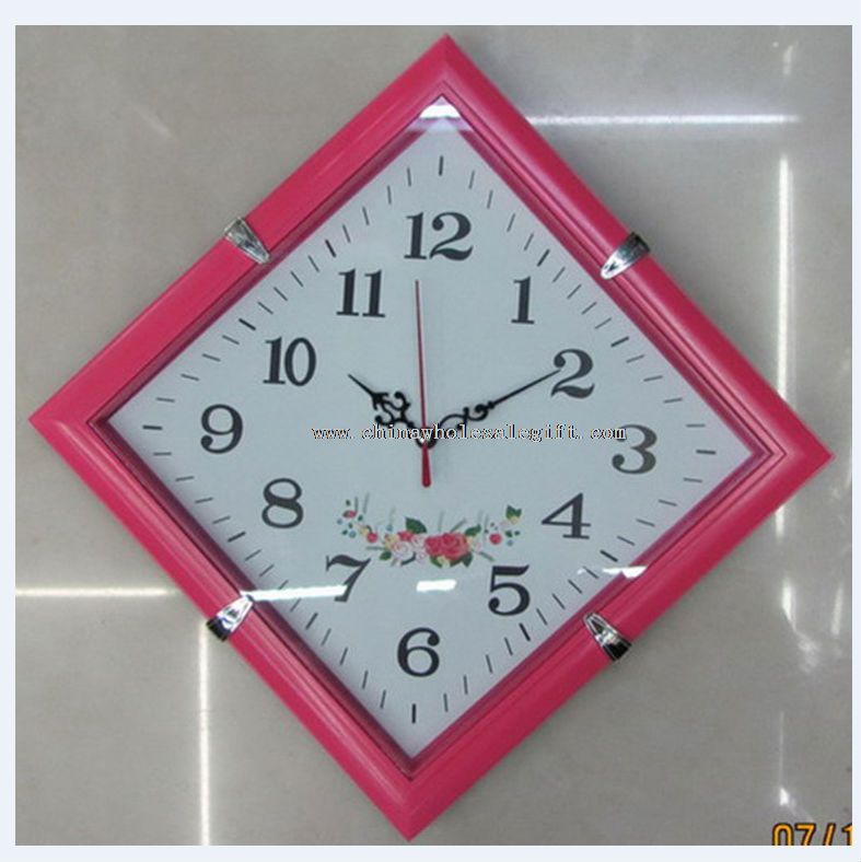 Plastic wall clock