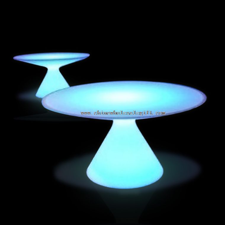 Rechargeable bar table furniture