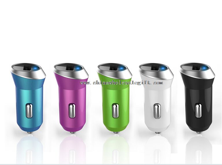 Single USB LED Car Charger