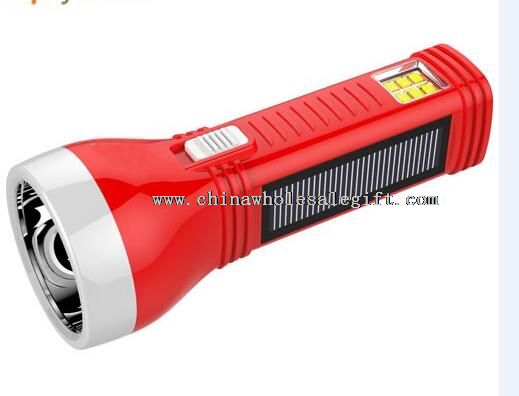 Solar torch light solar portable flashlight