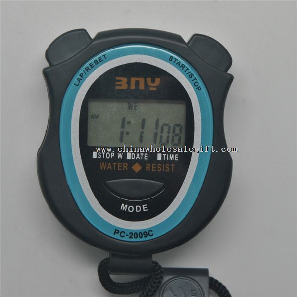 Sport handheld stopwatch with lanyard