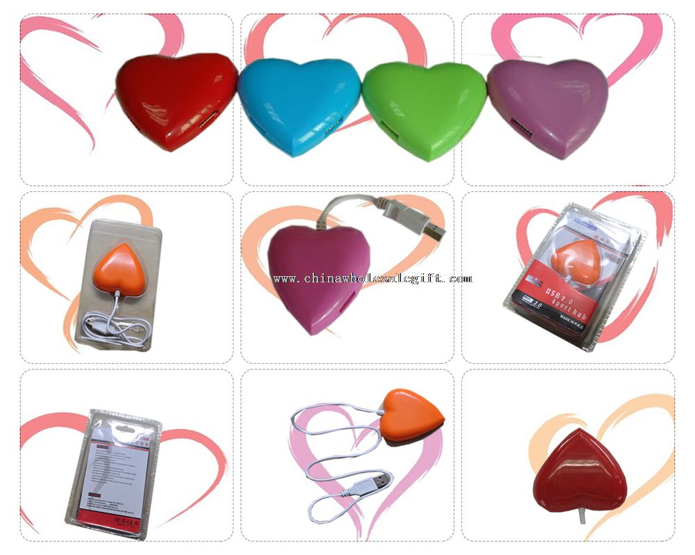 Sweet Heart USB Hub