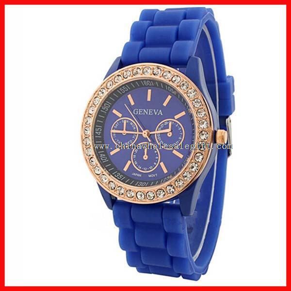 silicone geneva watches