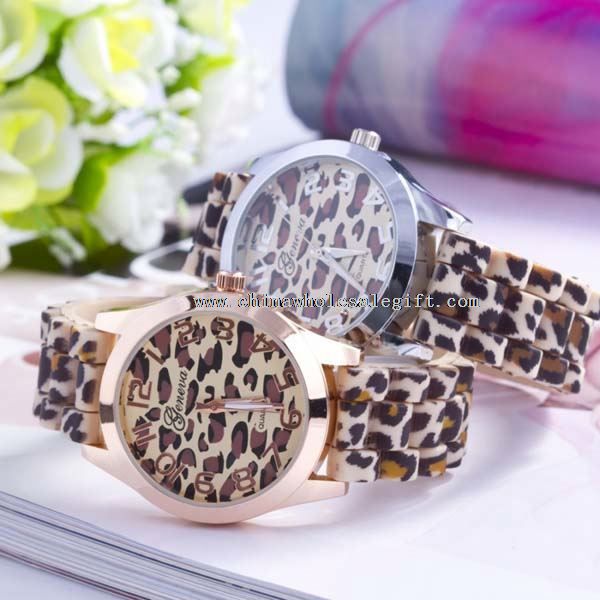 Silicone Strap Quartz Wrist Watches