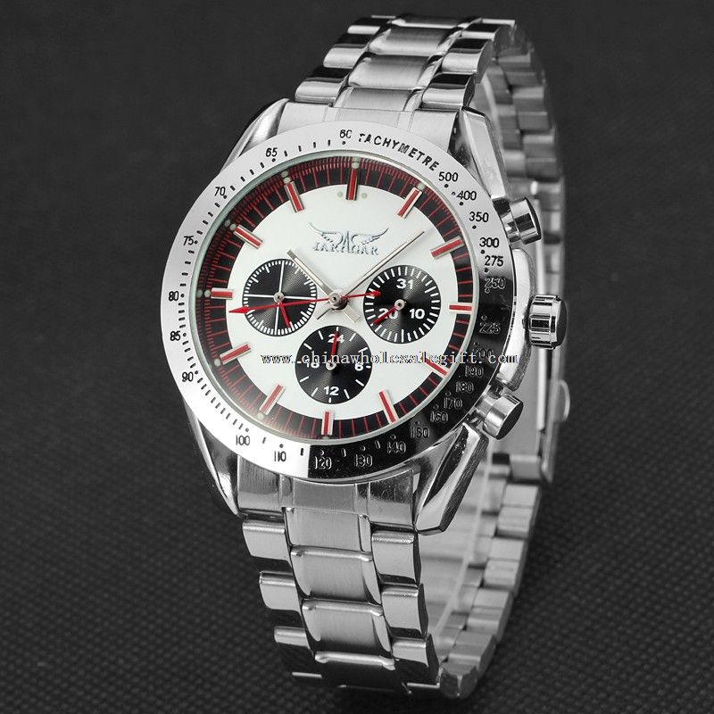 stainless classic automatic watch