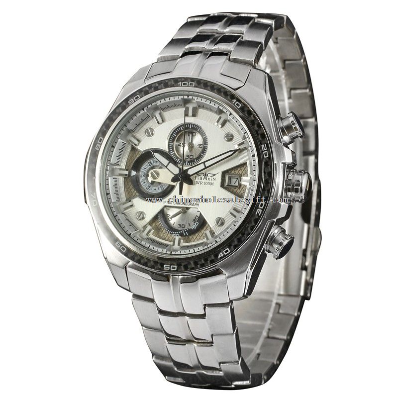 Stainless steel men wrist watches