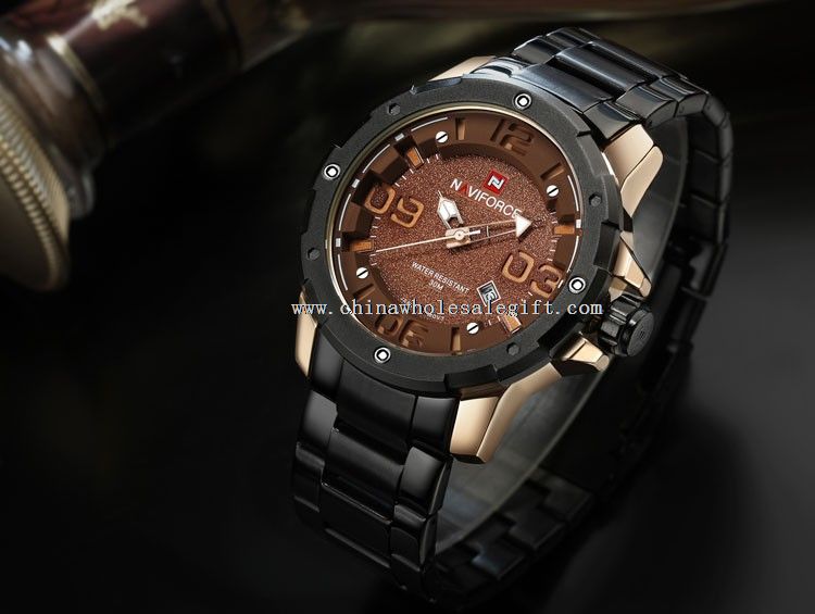 Leather Men Quartz Watch