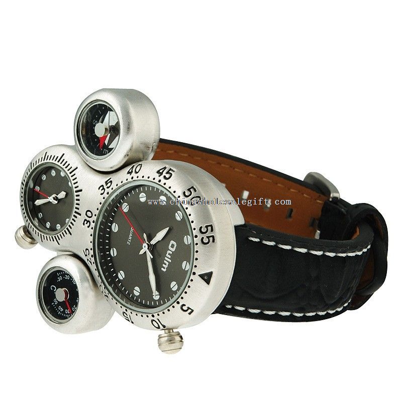 Multiple Time Zone Quartz Watch