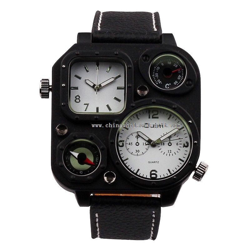 Multiple Time Zone Wristwatch