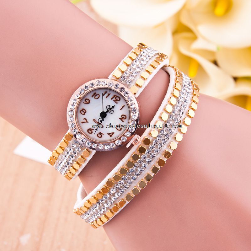 leather lady watch bracelet