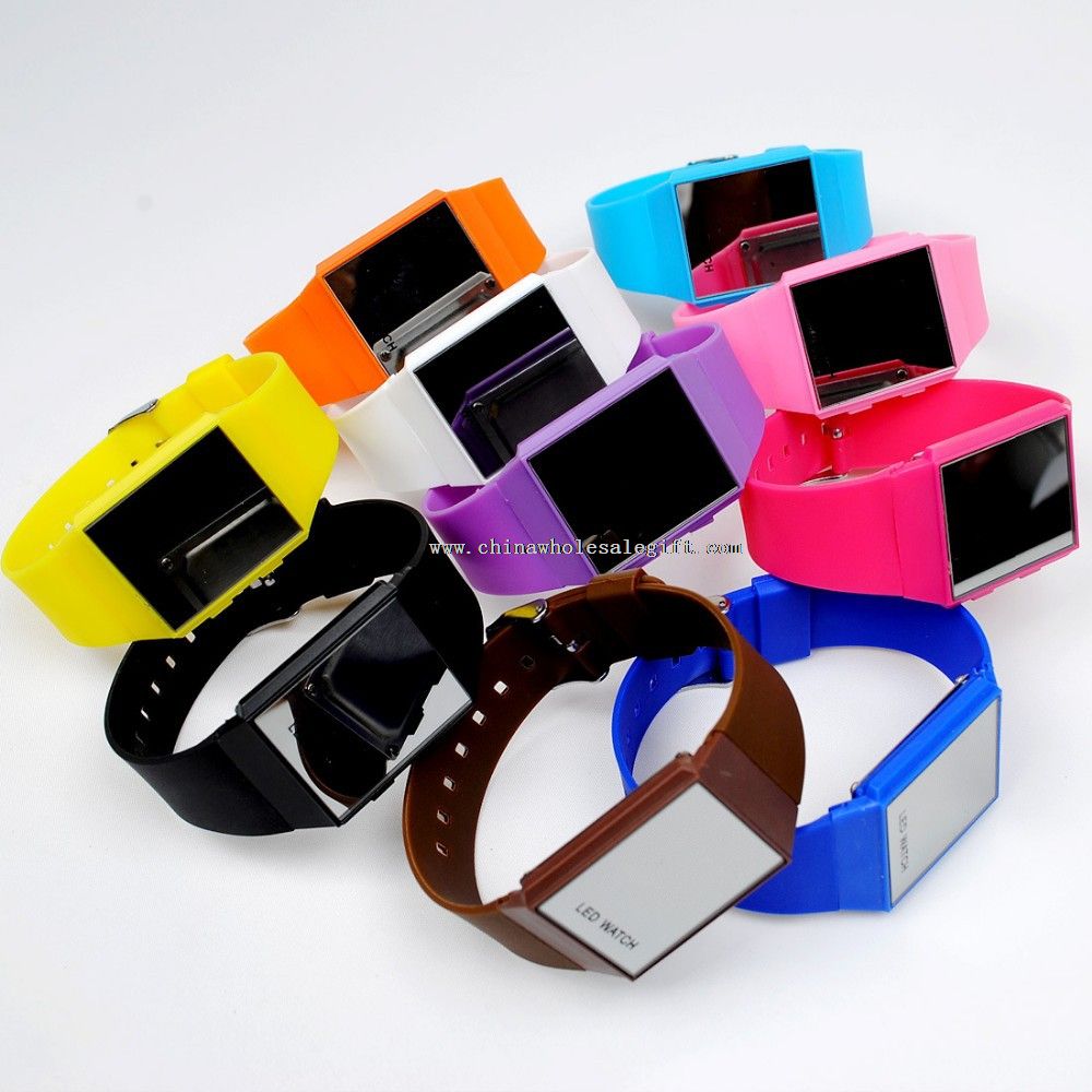 LED touch watch
