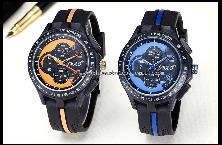 man silicone watch