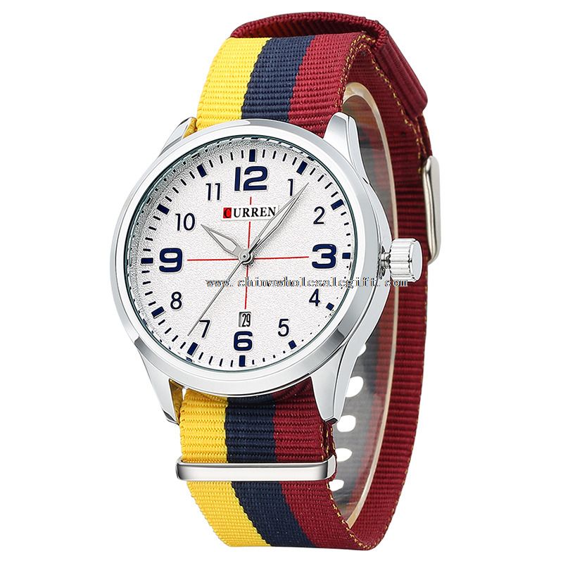 Men Watch Nylon Band