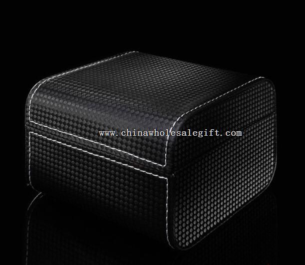 leather gift watch box