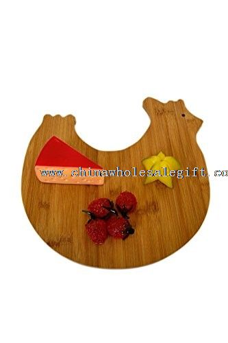 animal shaped bamboo chopping board