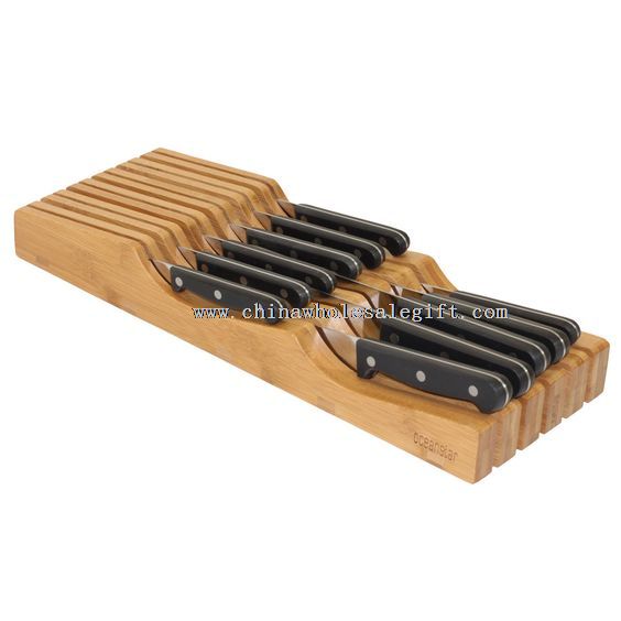 kitchen knife set block