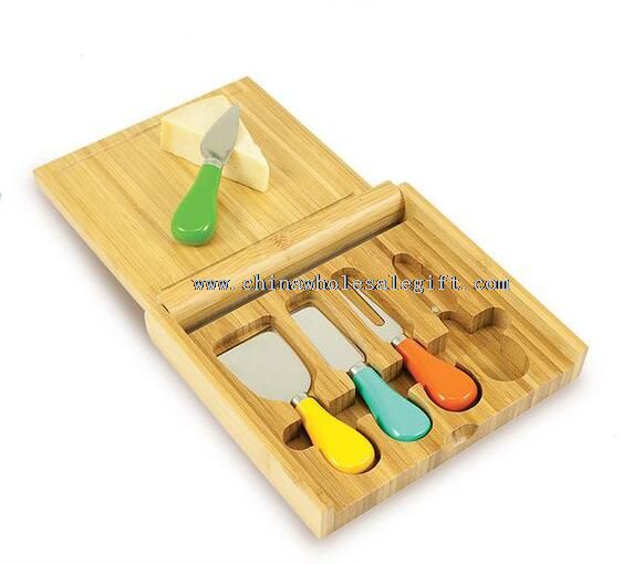 slate cheese board set