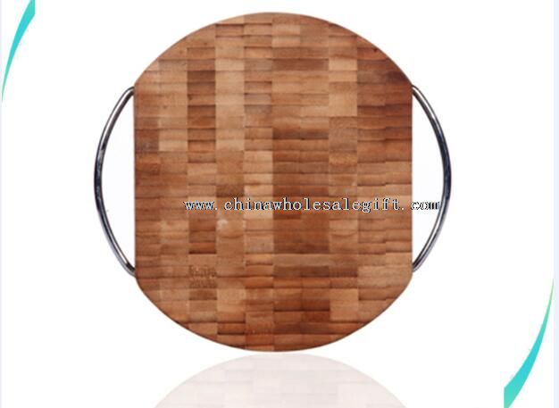 wooden meat butcher chopping board