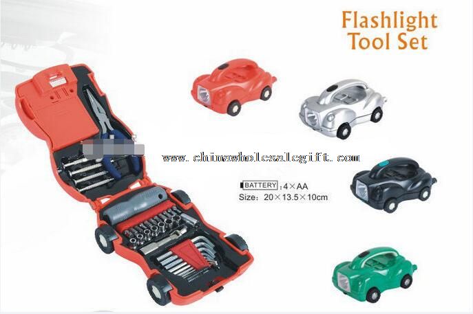 34pcs Portable Car Shape Hand Tool