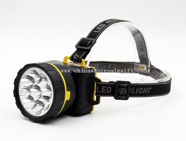 9LED Light Bulb Plastic LED Flashlight