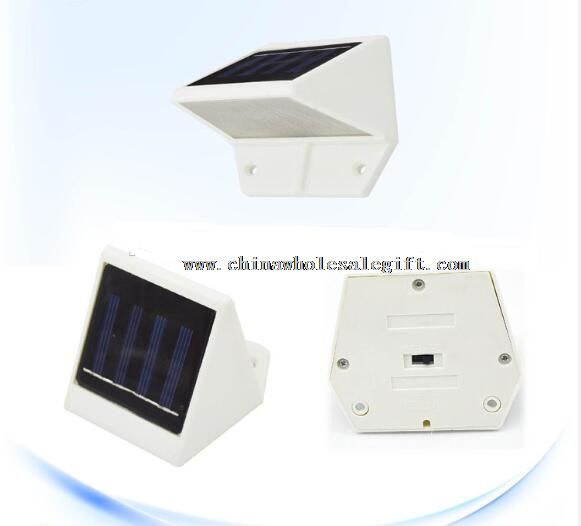 Waterproof outdoor solar power led wall light